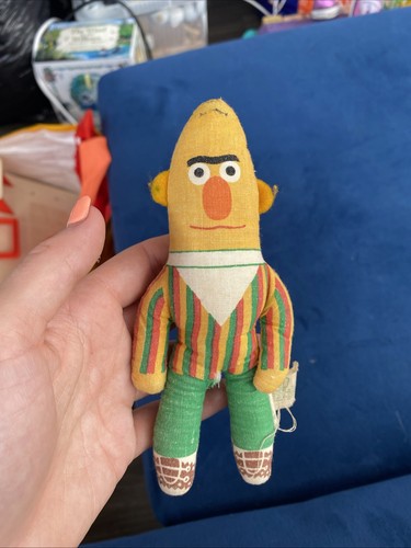 1980 bert mini plush figure - 1980,