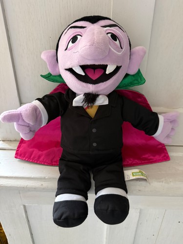 Count plush sesame street - count, street,