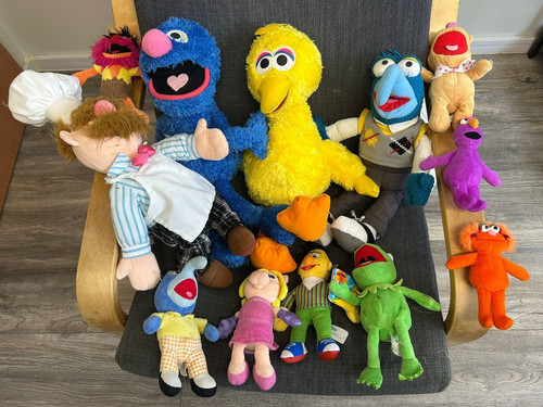 Muppets and sesame - and,