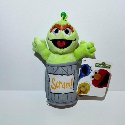 Sesame street key chain oscar - street,