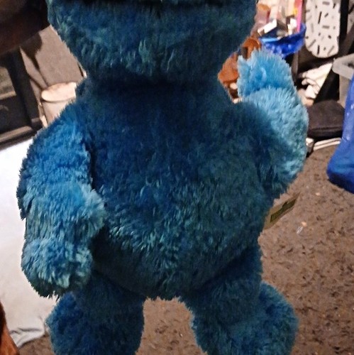 Sesame street blue - blue, soft