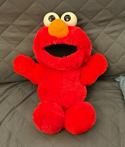 Sesame street elmo - sesame, red