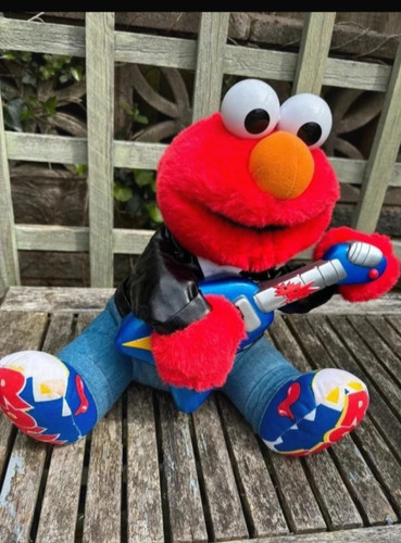 1998 vintage elmo rock - rock, roll