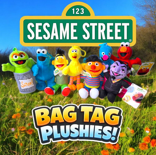 Sesame street plushie - sesame,